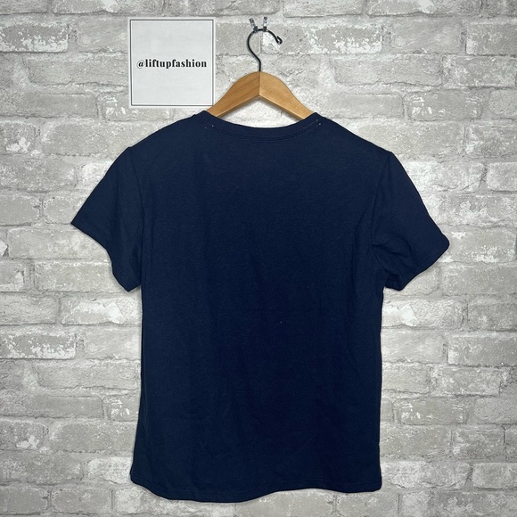 Patagonia Women's Ridge Rise Stripe Pocket Responsibili Tee NWT Size XS (Navy) - Picture 4 of 14
